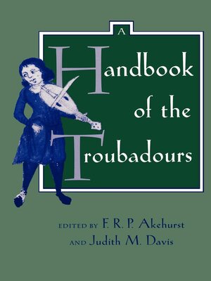 cover image of A Handbook of the Troubadours